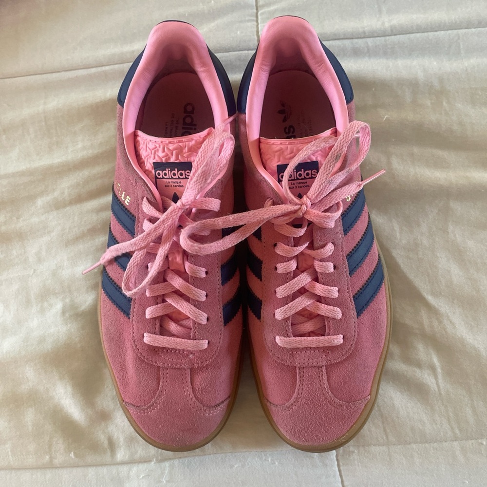 Adidas Wmns Gazelle Bold 'Pink Glow Gum'